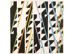 Jeffrey Steele, Syntagm IV 23...31, silkscreen print