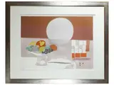 Bruno Saetti, Still life, lithograph