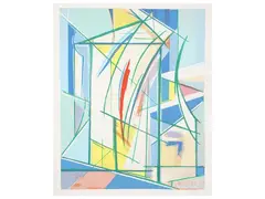 Armando Pizzinato, Untitled, two serigraphs