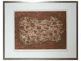 Anton Zoran Mušič, Dalmatian lands 1959, engraving