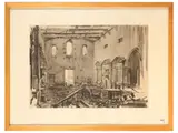 Pietro Annigoni, Views of Florence after the war, three phototype reproductions of drawings from the Destruction in Florence