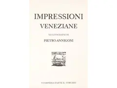 Pietro Annigoni, Impressioni veneziane, six lithographs