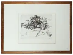 Still life 1969 by Enzo Faraoni, engraving, offered Jun 2026