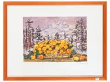 Michele Cascella, Still lifes, two lithographs