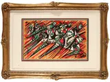 Umberto Mastroianni, Composition, lithograph