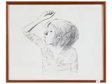 Xavier Bueno, Figure, lithograph