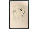 Primo Conti, Arianna 1978, lithograph
