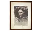 Pietro Annigoni, Rossella, lithograph