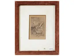 Pierre-Auguste Renoir, The epinglé chapeau, Posthumous etching