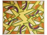 Insidire n.2 III 1971 by Osvaldo Medici Del Vascello, oil on canvas, offered Mar 2026