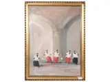 Norberto Martini, Chierichetti 1990, oil on canvas