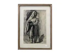 Polonana 1938 by Gianni Vagnetti, mixed media on paper, offered Mar 2026