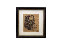 Moses 1939 by Primo Conti, charcoal, offered Mar 2026