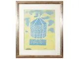 Musical Baptistery by Gianni Vagnetti, tempera on paper, offered Mar 2026