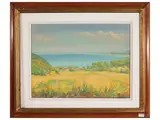 Luigi Falai, Cala di Forno, Tuscan Maremma, oil on canvas board