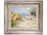 Gino Paolo Gori, Campagna toscana, oil on canvas