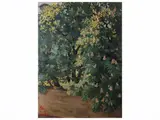 Fides D'Orlandi Battigelli, The Tree 1932, oil on panel