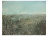 Landscapes 1976 by Folco Chiti Batelli, two oil paintings on canvas, offered Mar 2026