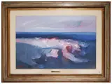 Natale Filannino, Olbia, oil on canvas