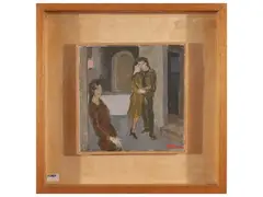 Fall in love by Renzo Grazzini, oil on canvas, offered Mar 2026