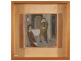 Renzo Grazzini, Fall in love, oil on canvas