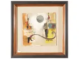 Roberto Greco, Composition 2009, mixed media on canvas applied to panel