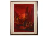 Mario D'Elia, Rimembranze 1979, oil on canvas