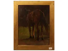 Arthur Lemon, Horse, oil on panel