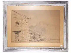 Luciano Guarnieri, Brandon (Inghilterra) 1958, mixed media on cardboard