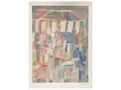 Silvio Loffredo, Baptistery, lithograph
