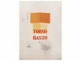 Giò Pomodoro, Torso basto, engraving
