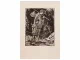 Quinto Martini, Peasant woman - Two wayfarers, two engravings