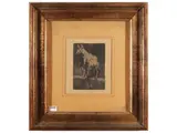 Enzo Faraoni, Copy from Goya 1949, etching and aquatint