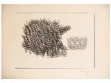 Primo Conti, Composition 1970, silkscreen