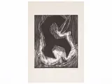 Gualtiero Nativi, The nightmare, woodcut