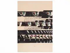 Titina Maselli, Leggendo Montale 1978, lithograph