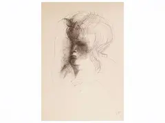 Emilio Greco, Notte, lithograph