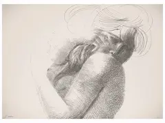 Female nude by Emilio Greco, lithograph, offered Mar 2026