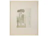 Max Peiffer Whatenphul, Pink house in Ischia, lithograph