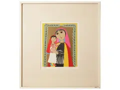 Maternity 1971 by Irene Kowaliska, silkscreen print, offered Mar 2026