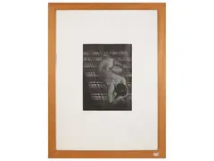 Flavio Costantini, Portrait of a man with a beard - Nude woman, two engravings