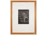 Flavio Costantini, Portrait of a man with a beard - Nude woman, two engravings