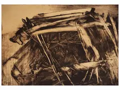 Mattia Moreni, Compositions, two lithographs