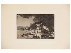 Francisco Goya, Bien te se está, engraving