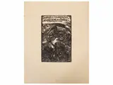 Adolfo de Carolis, Gabriele D'Annunzio The resurrection of the centaur, woodcut