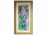 Ernesto Treccani, Flowers, oil on canvas