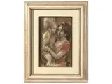 Ermanno Toschi, Maternity, fresco technique