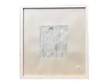 Piergiorgio Pistelli, Woman in Pink 1980, watercolor on paper