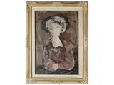 Marcello Boccacci, Female figure, mixed media on paper