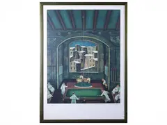 Landscapes with friars by Norberto Proietti, lithograph, offered Nov 2025